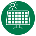 icono instalación panel solar