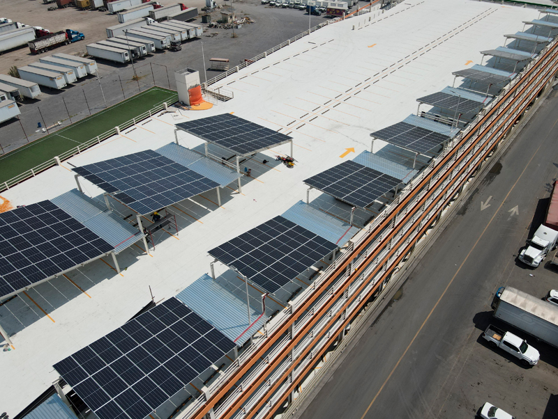 paneles solares industrial