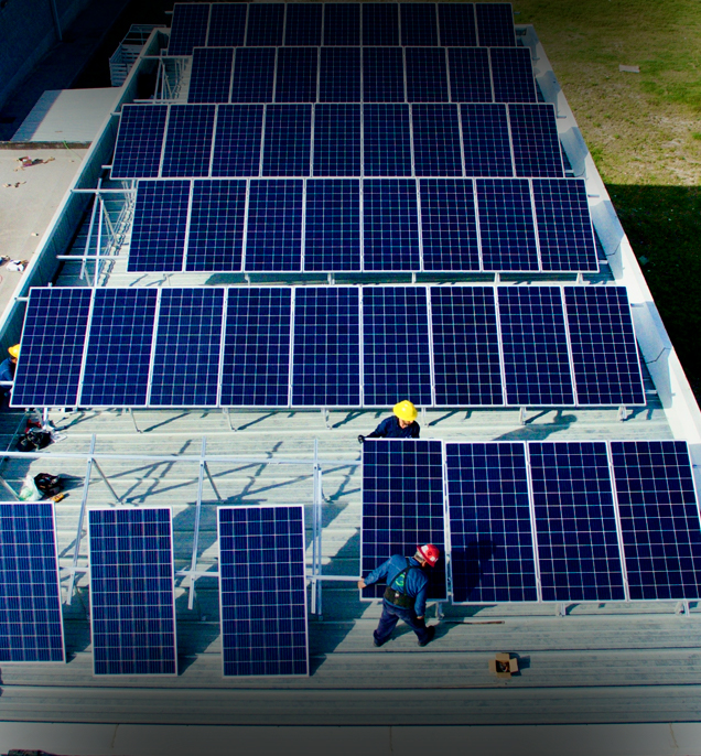 instalación de paneles solares Girasolve Energy